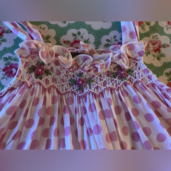 NWT - Petit Confection Smocked Sundress - SZ 18 mo - Picture 3 of 7